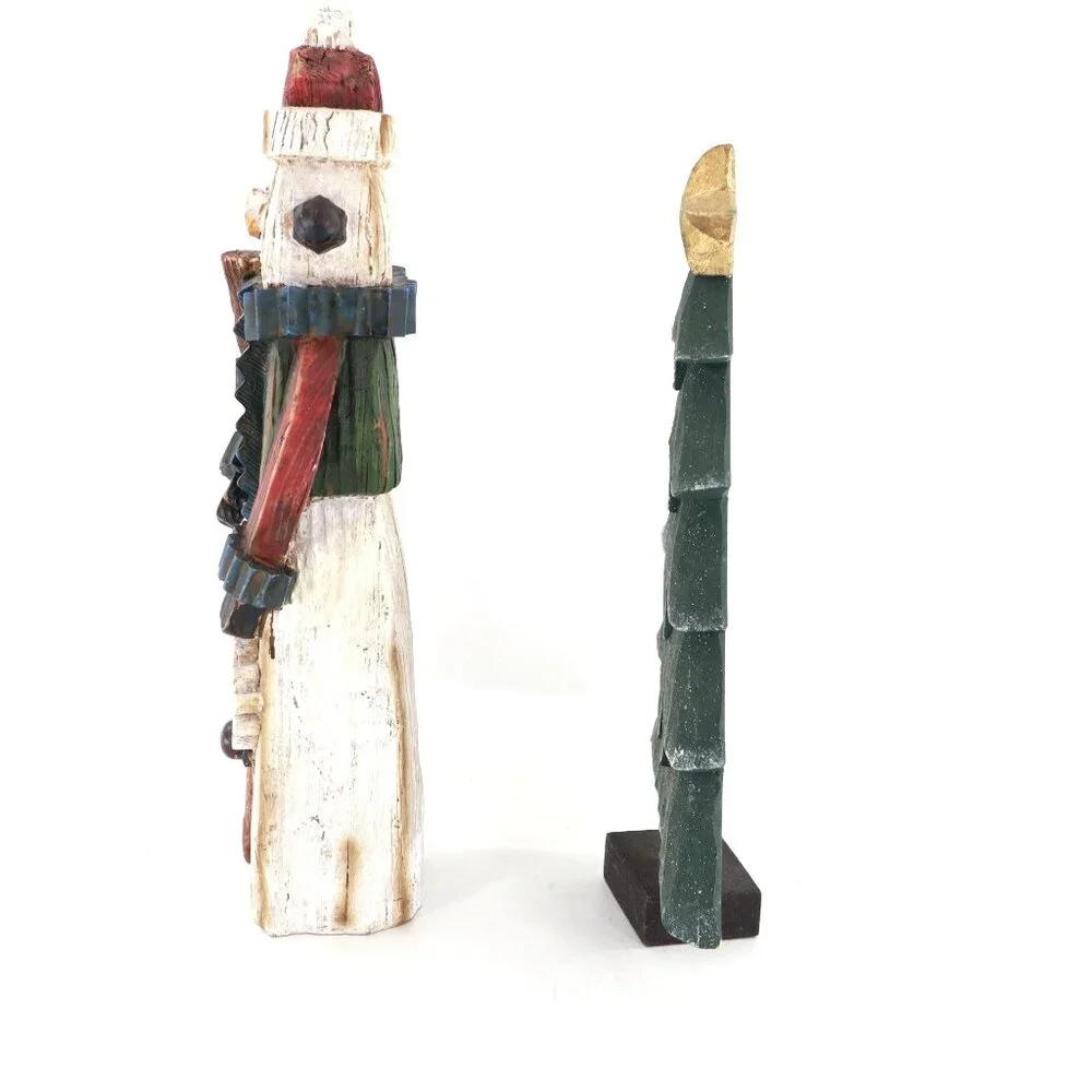 Resin Christmas Decoration Bundle Holiday Festive‎ Collectible Whimsical Winter